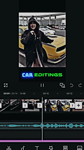 CapCut Car Editing Tutorial | Smooth & Aesthetic Car Edit | Full Screen Record
