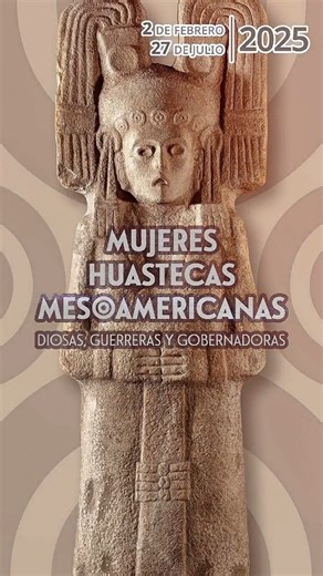 ¡Acompáñanos a celebrar los diversos roles de las mujeres en la civilización mesoamericana conocida como la Huasteca! No te pierdas la exposición “Mujeres huastecas mesoamericanas: Diosas, guerreras y gobernadoras”. La muestra, curada por el INAH, se presentó en el National Museum of Mexican Art. Podrás asombrarte con artefactos y esculturas recientemente excavadas que revelan historias antiguas de deidades femeninas, guerreras, gobernadoras y sacerdotisas. 📆 ¡Visítala a partir del 02 de febrer