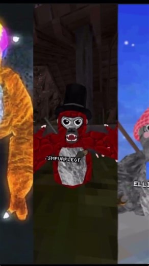 Best Gorilla tag Trio #gorillatag @K-9 @elliotVR