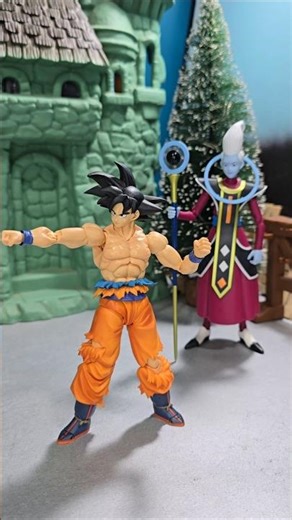 Goku entrenando con Whis ¡Final Inesperado! #goku #shfiguarts #dragonball #dragonballz #figure #dbs