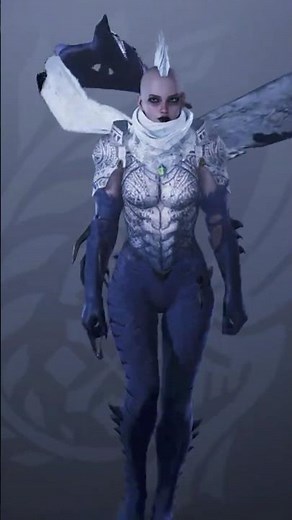 ⚔️💜 Monster Hunter Wilds Fashion Outfit