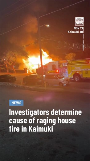 A house fire in Kaimuki that left a man in serious condition Friday was classified as accidental. Read more on what fire investigators concluded ⬇️ | Hawaii News Now