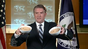 Trump’s announcement that the United States would recognize Jerusalem as Israel’s capital was far from the only Middle East news out of Washington. Watch last night's full episode: http://bit.ly/2AkqnvO | The Late Show with Stephen Colbert