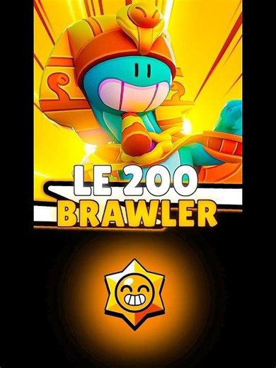 Le 200 ème Brawler de Brawl Stars ❤️ #brawlstars #humour