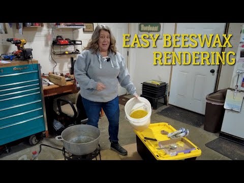 How to Render Beeswax at Home Using Simple Tools
