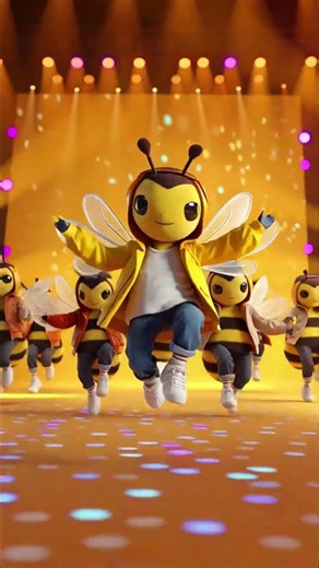 Bee Dance! #funny #dancer #viralshorts #viral #shorts #shortvideo #bee