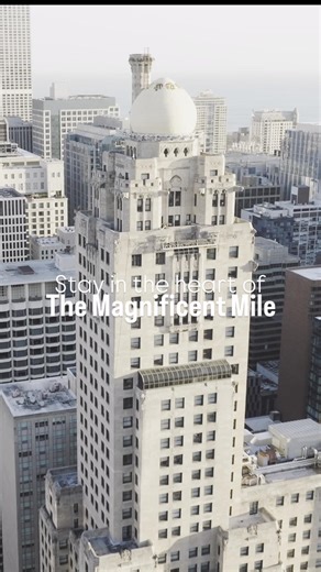 Stay where the energy of the The Magnificent Mile meets timeless elegance. ✨ Book your stay and wake up in the heart of it all. | InterContinental Chicago Magnificent Mile