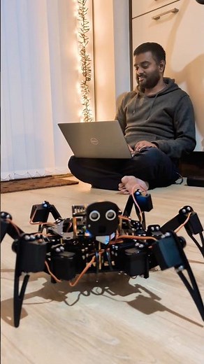 Our New Pet Robot, Born on New Year #robot #raspberrypi #hexapod #technology