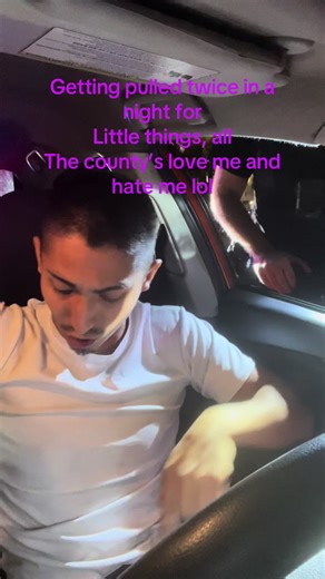 I gotten pulled over more than 20 times in my whole life that I started driving lol