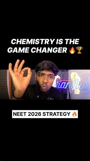 Chemistry is the game changer in NEET 2026 🔥🏆 Topper secrets revealed 🔥📈 #neet2026 #chemistry