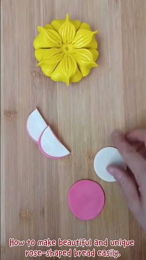 How to make beautiful and unique rose-shaped bread easily