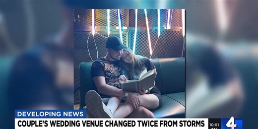 From the beach to the mountains: How Helene and Milton brought an Illinois couple’s wedding to Cookeville