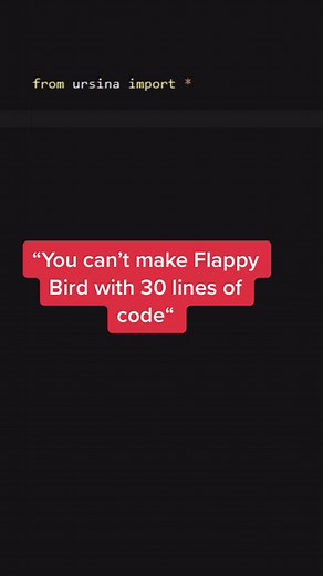 💪🏽 #coding #gaming #flappybird #ursinaengine #python