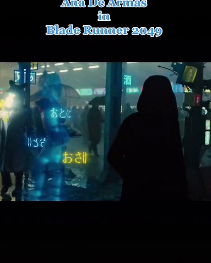 Ana de armas behind the scenes of Blade Runner 2049 #bladerunner2049 #bladerunner #anadearmas #ryangosling #fyp