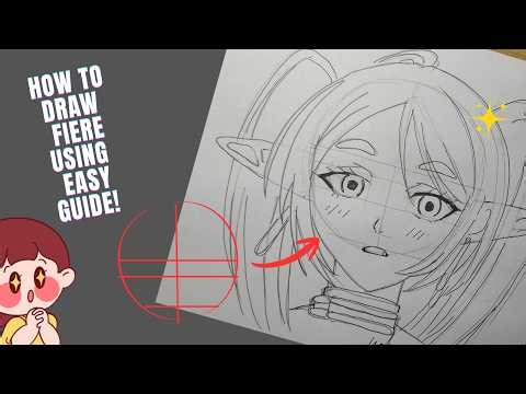 From Sketch to Cute Elf Girl – Beginner Friendly!