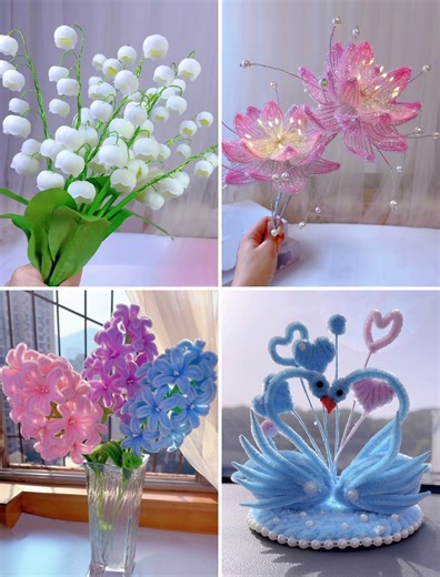 Easy DIY Flower Bouquet Crafts for Beginners :) | Simple Crafts
