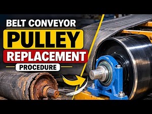Belt Conveyor Pulley Replacement Procedure | Step-by-Step Maintenance Guide