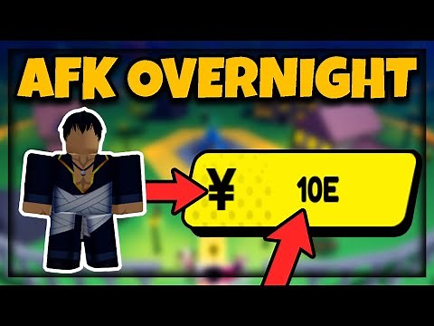 NEW HOW TO AFK OVERNIGHT (Roblox Anime Fighters Simulator)