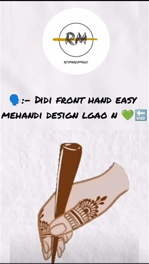 flip the script 💚🌿 wait for end 🔚 #trending #mehndi #viral #henna #explore #newtrend #shorts 💚🌿