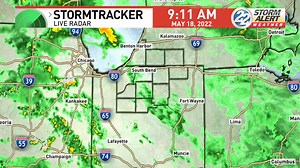 3K views · 21 reactions | **10:10AM RADAR UPDATE** Scattered showers will continue into the evening. You can get up to the minute lightning updates from our Storm Alert Weather app. wsbt.com/weather | WSBT-TV | Facebook