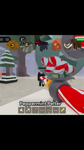 peppermint pelter vs all animals #99nightintheforest #roblox