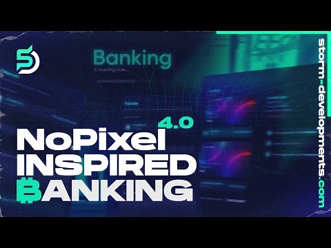 inspired Banking System QBcore | Best FiveM Banking Script | Storm Dev