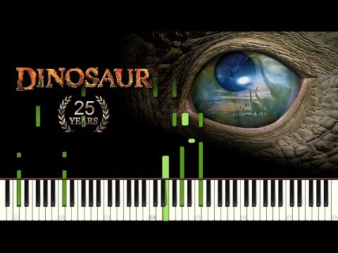 Dinosaur - 25th Anniversary (Piano Tutorial)