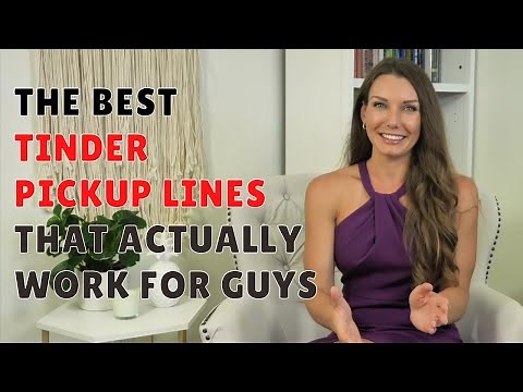 The Best Tinder Pickup Lines Proven To Work On Beautiful Women (What Works)