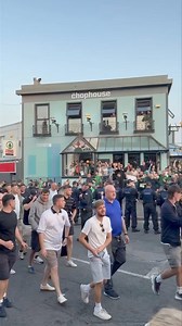 Ireland fans singing “Lizzy’s in a box” 🇮🇪 | Football Home & Away