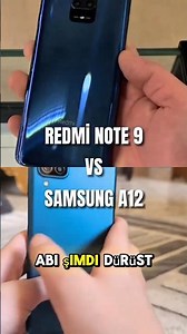 REDMİ NOTE 9 VS SAMSUNG A12 #fiyatperformans