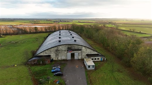 🌟 FOR SALE 🌟 ✈️ Pow Hill Hanger ✈️ 📍 Kirkbride, Wigton, CA7 5JZ ✅ Blister type hanger set within an area of 2.80 Hectares (6.93 Acres) ✅ Reinforced concrete construction with a bitumen coated roof covering, with a number of hardstanding and field parcels located around the site ✅ The property has been used as an agricultural feed store for a local feed company for a number of years Guide Price - £80,000 (Eighty Thousand Pounds) 🔗 https://www.edwinthompson.co.uk/properties/pow-hill-hanger-kir