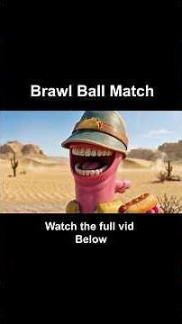 Brawl Ball Live Action 🔥 #brawlstars #animation #viral