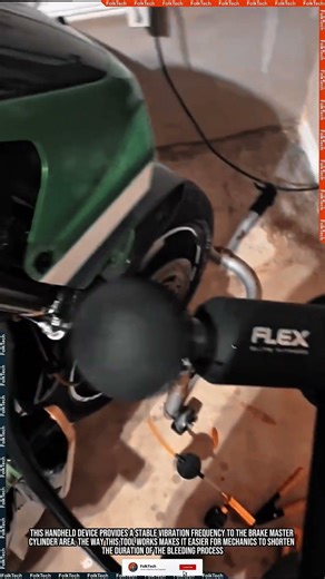 Brake Bleeding Vibrator Tool:Removing Air Bubbles with Mechanical Vibration #tool #tools #innovation