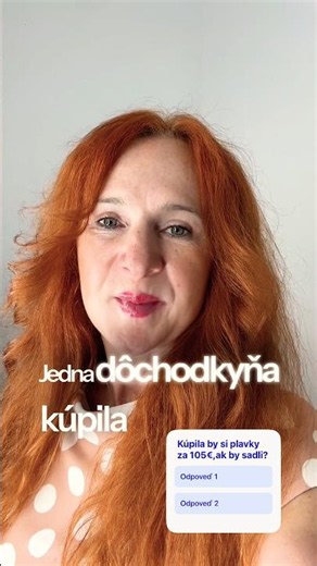 Dnes mi jedna dôchodkyňa bez váhania kúpila plavky za 105 €. #bardejov #plavkybardejov