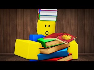 Visiting a Library but in Roblox..