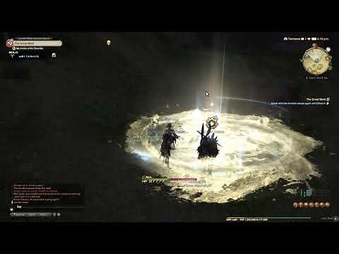 Speak with the drunken deepa and follow it FF14