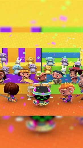 ¡Los #MiniBeatPowerRockers son tan creativos! 😁 | Discovery Kids Latinoamérica