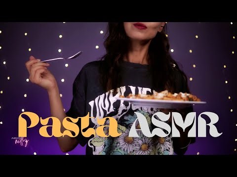 Pasta ASMR 🍝 Creamy, Sticky Sounds for Sleep | No Talking Eating ASMR