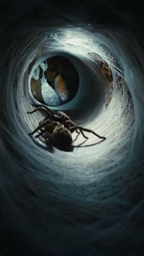 Mounting a micro-device on a large wolf spider. #shortvideo #bbcmicro #wiledlife