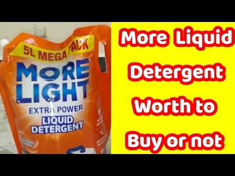 Amazon Liquid Detergent ~More~ Honest Review After Use |Worth to buy or not #liquiddetergent