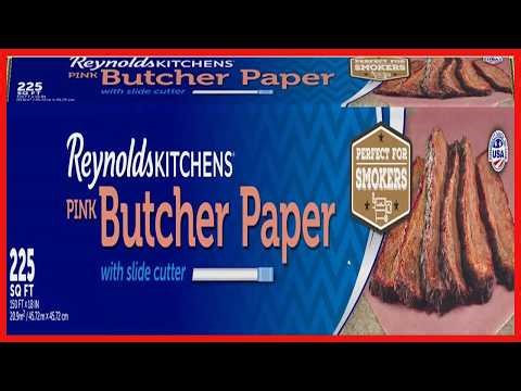 Reynolds Kitchens Pink Butcher Paper Review: Keep Your Smoked Meat Juicy and Tender