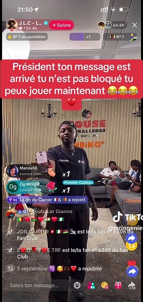 Président ton message est arrivé tu n’est pas bloqué tu peux jouer maintenant 😂😂😂💔#fyp #pourtoi #viralvideo #tiktokburkinafaso🇧🇫🇧🇫🇧🇫🇧🇫 #burkinatiktok🇧🇫🇧🇫🇧🇫❤️