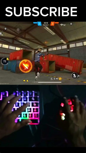 FREE FIRE 🤯1VS1🔥lONE WOLF KEYBOARD MOUSE ⌨️🖱️📱#VIRENDRAYT775 #trending