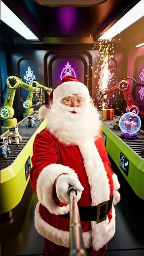 { Santa's AI Workshop REVEALED! 🤖🎁