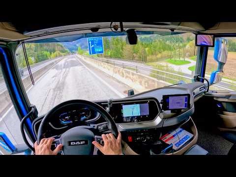 🙋 Real Truck Driving Through Austria 🇦🇹 | 4K Cab View Experience