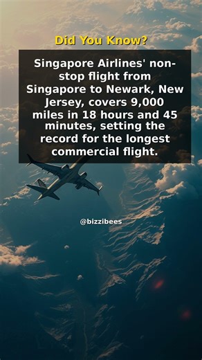 World Record: Longest non-stop flight