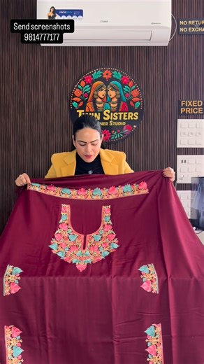 TWIN SISTERS DESIGNER STUDIO | Price: Rs.1299 Store Address : Ganesh Nagar Street No.5 ,Opposite Delhi Heart Hospital, Goniana Road, Bathinda .🔥🔥🔥 .🌟🌟 🌟 .🧿🧿🧿 To place... | Instagram