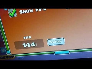 How to set your custom FPS in Geometry Dash