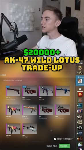 Profitable AK-47 Wild Lotus Trade-Up in CS2