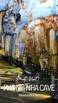 Phong Nha Cave 🇻🇳 | Vietnam’s Underground Wonderland – Explore Quang Binh’s Hidden World